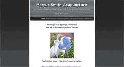 Desktop Screenshot of marcussmithacupuncture.com